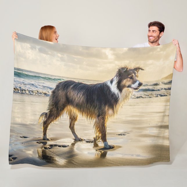 KALLIE AM MEER FLEECEDECKE (Beispiel)