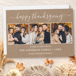 Kalligrafie 3 Foto Kraft Erntedank Feiertagskarte