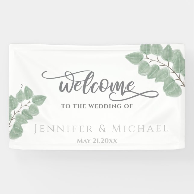 Kalligrafie, Aquarell Banner (Horizontal)