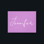 Kalligrafie Elegante Lavender Schlicht Einfache Be Leinwanddruck<br><div class="desc">Dieses Produkt war sehr gut und ich Liebe,  wie einfach es ist für individuelles Design. Das Design war sehr einfach,  daher bin ich sehr zufrieden,  wenn ich kreiere.</div>