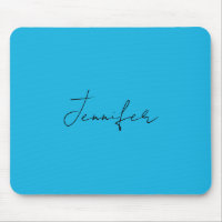 Kalligrafie Eleganter Schlichter einfacher Name Bl