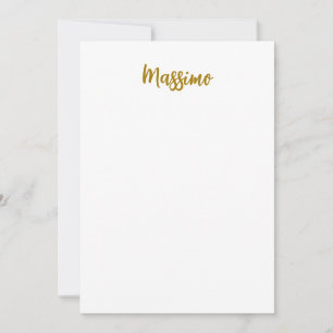 Kalligrafie Profi Elegant Goldfarbe