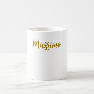 Kalligrafie Profi Elegant Goldfarbe Kaffeetasse