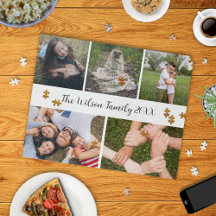 Kalligrafiebetext für Fotos der Familie