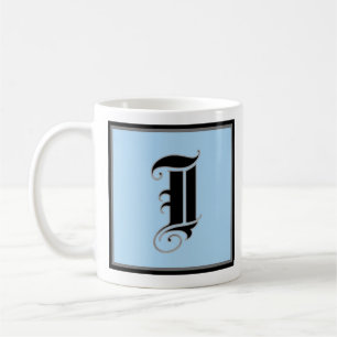 Kalligrafische Hauptstadt Letter I Kaffeetasse