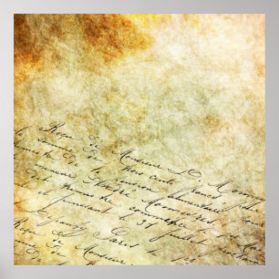 Kalligrafischer Hintergrund Poster