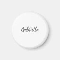 Kalligraphie Elegant Grau Weiß Schlicht Einfache B