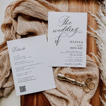 Kalligraphie-Skript Schwarz-Weiß-Hochzeit
