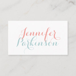 Kalligraphie-Telefonkarte Telefonnummerkarte