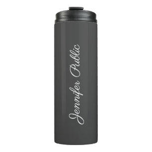 Kalligraphischer Name Elegant Moderne beste Vorlag Thermosbecher