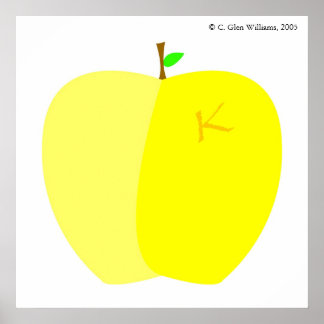 Kallixti Apple Poster