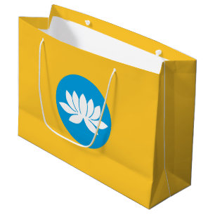 Kalmykia Flag Große Geschenktüte
