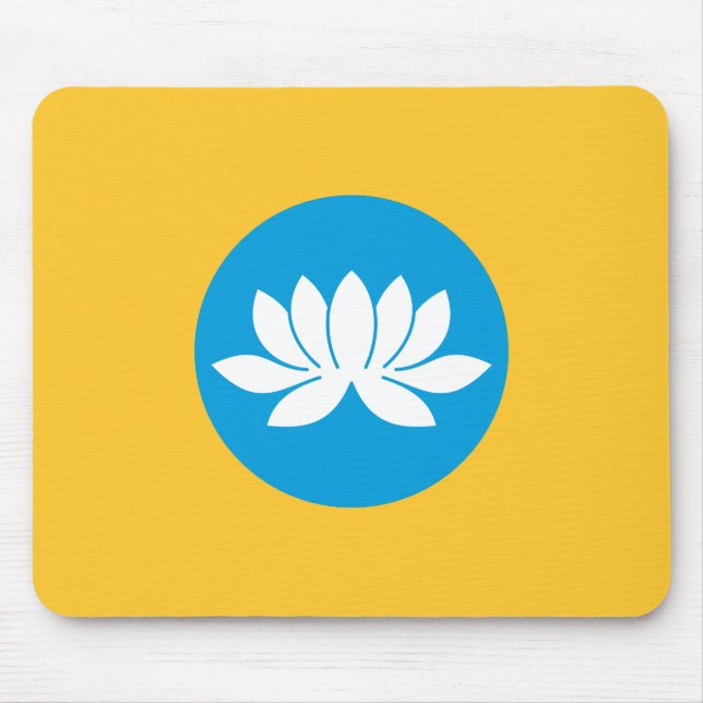 Kalmykia Flag Mousepad (Vorne)
