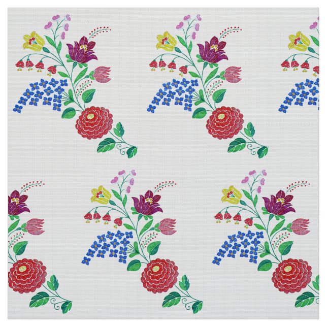 Kalocsa-Blume Stoff (Muster)