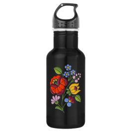 Kalocsa Stickerei - ungarische Volkskunst Trinkflasche