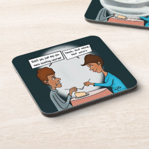 Kalorien Flat Beverage Coasters Getränkeuntersetzer