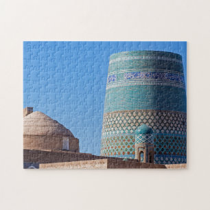 Kalta Minor Minarett - Khiva, Usbekistan, Asien