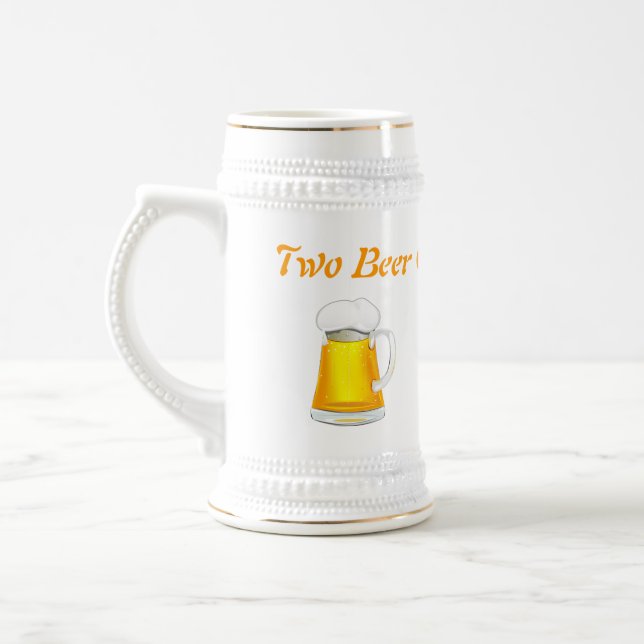 Kaltbier-Tasse Bierglas (Links)