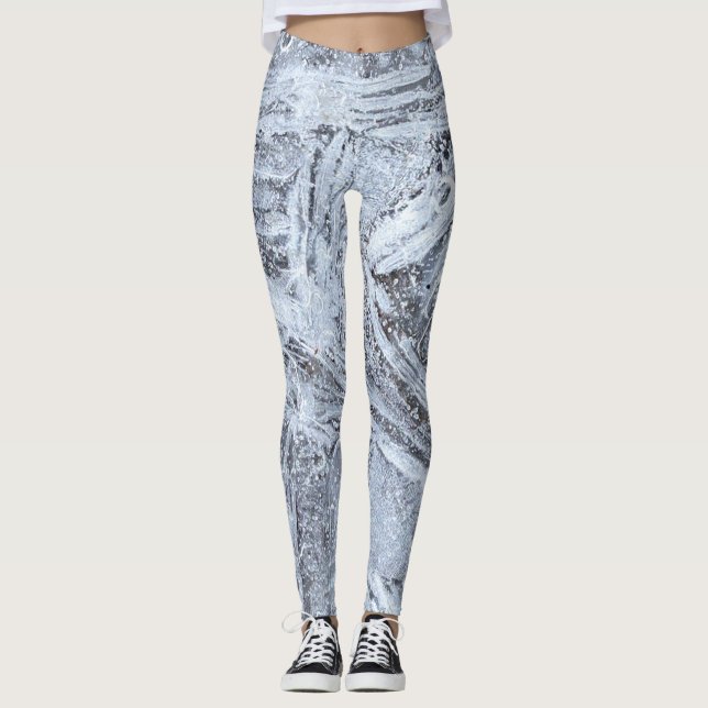 Kälte als Eis Leggings_full Bild Leggings (Vorderseite)