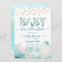 Kälte Außenbereich Geschlechtsneutrale Babydusche 