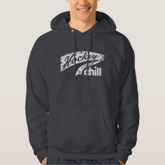 Kalte Hockey-Strickjacke Hoodie