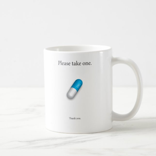 Kalte Pille Kaffeetasse (Rechts)