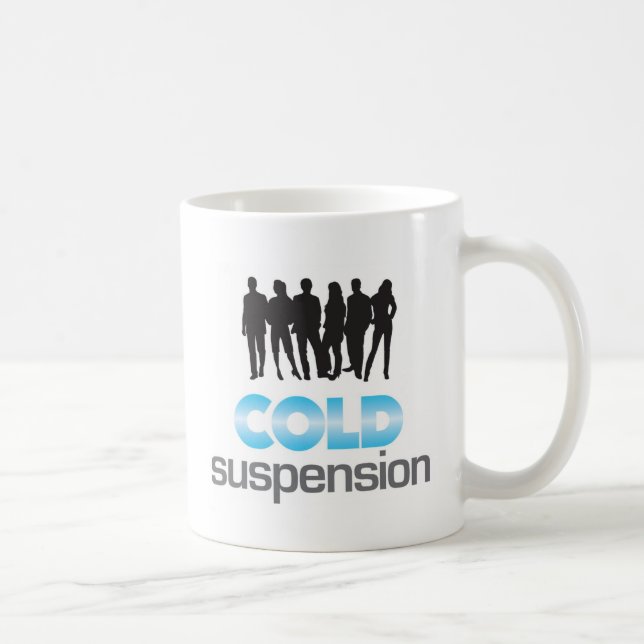 Kalte Suspendierungs-Tasse Kaffeetasse (Rechts)