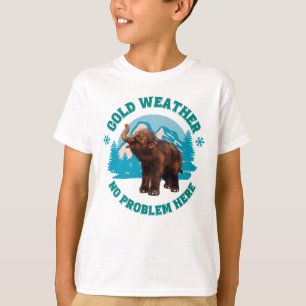 Kalte Wetter, kein Problem hier! Wollhaarmammut Ba T-Shirt