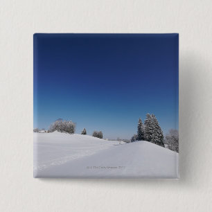 Kalte Winterlandschaft 3 Snowy Button