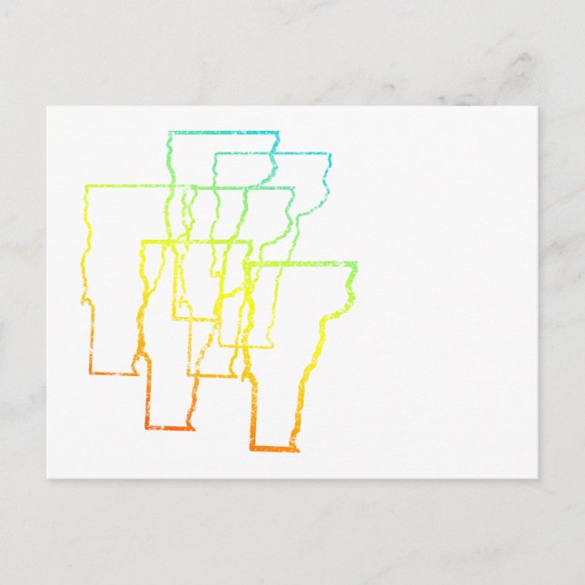 Kältegefühl Postkarte (Vorderseite)