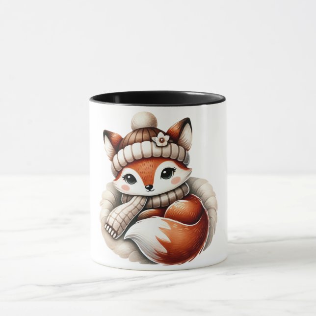 Kalter Fuchs Becher Tasse (Zentrum)