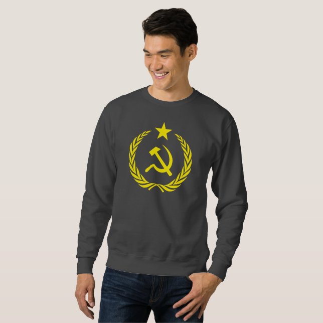 Kalter Kriegs-kommunistische Sweatshirt (Vorne ganz)
