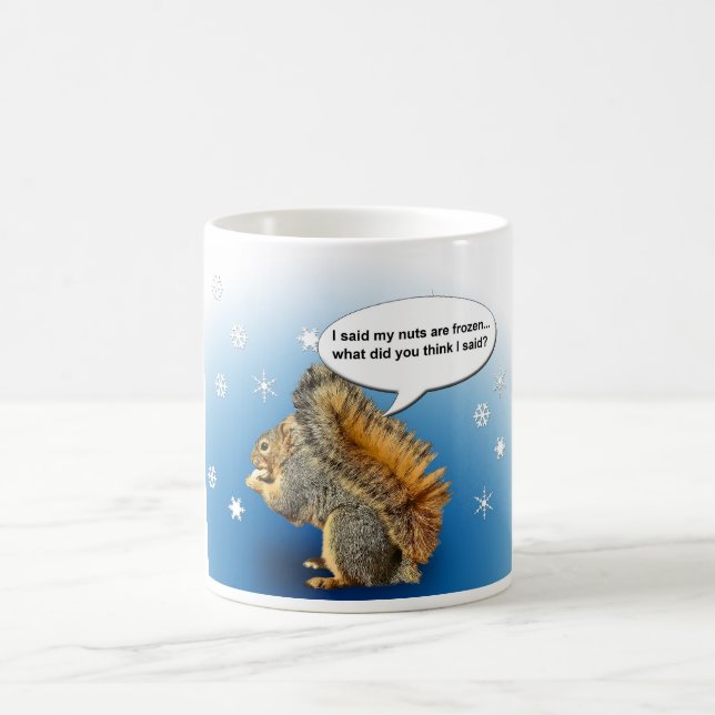 KALTES EICHHÖRNCHEN KAFFEETASSE (Mittel)