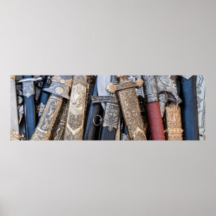 Kaltstahlarme Poster