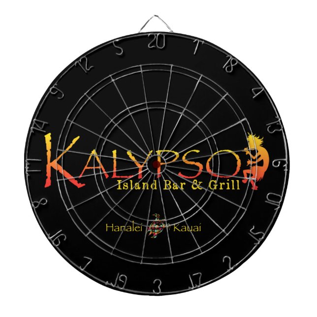 Kalypso buntes Logo mit Dartscheibe (vorne)