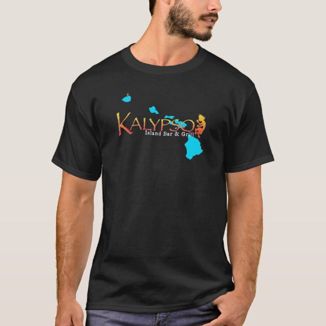 Kalypso hawaiische Inseln T-Shirt (Vorderseite)