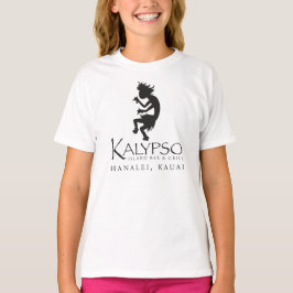 Kalypso Kane Logo im Schwarzen T-Shirt
