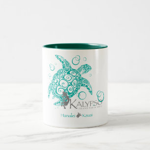 Kalypso Meeresschildkröte Zweifarbige Tasse