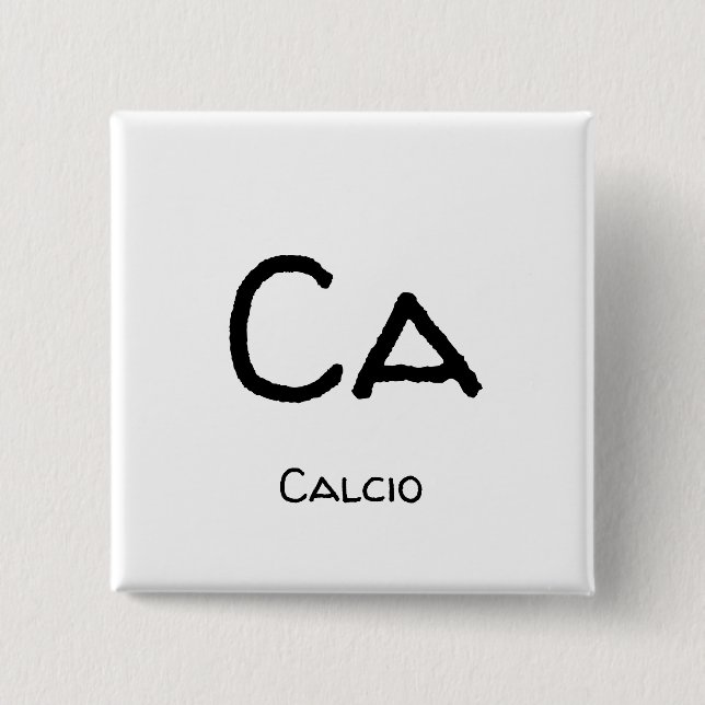 Kalzium Button (Vorderseite)