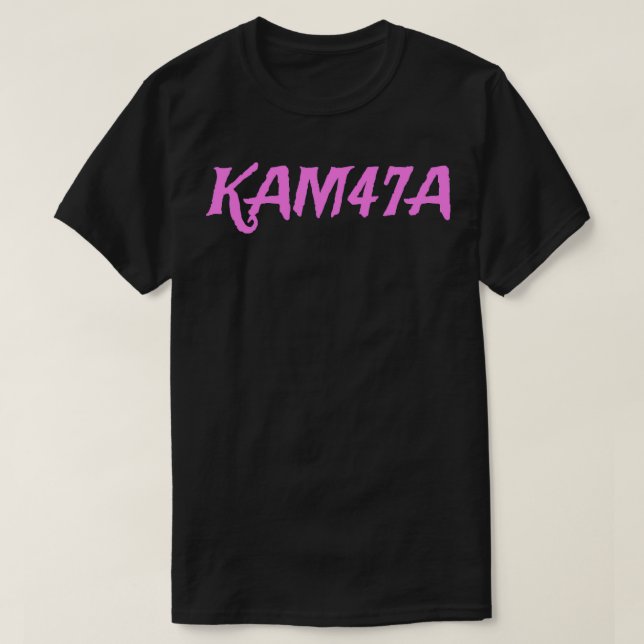 KAM47A Vous Avez EMBAUCHÉ Front rose pâle TShirt (Design devant)