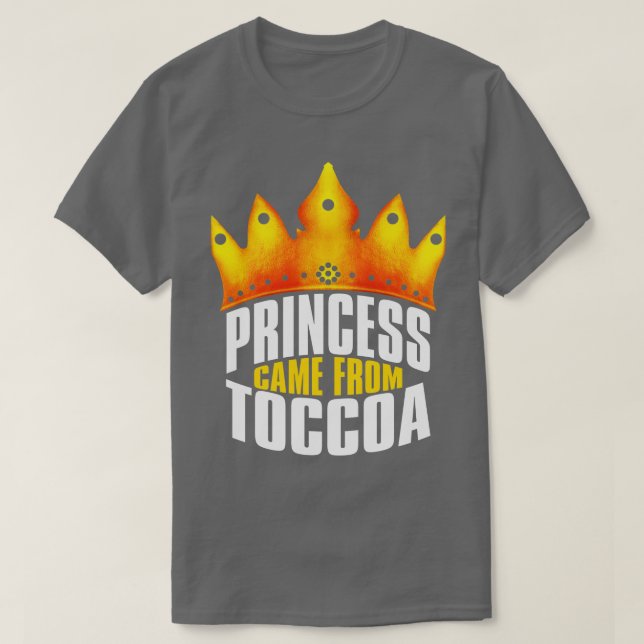 Kam aus Toccoa Toccoa Georgia TShirt (Design vorne)