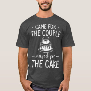 kam für das Paar, das für die Kuchenhochzeit Ma Bl T-Shirt