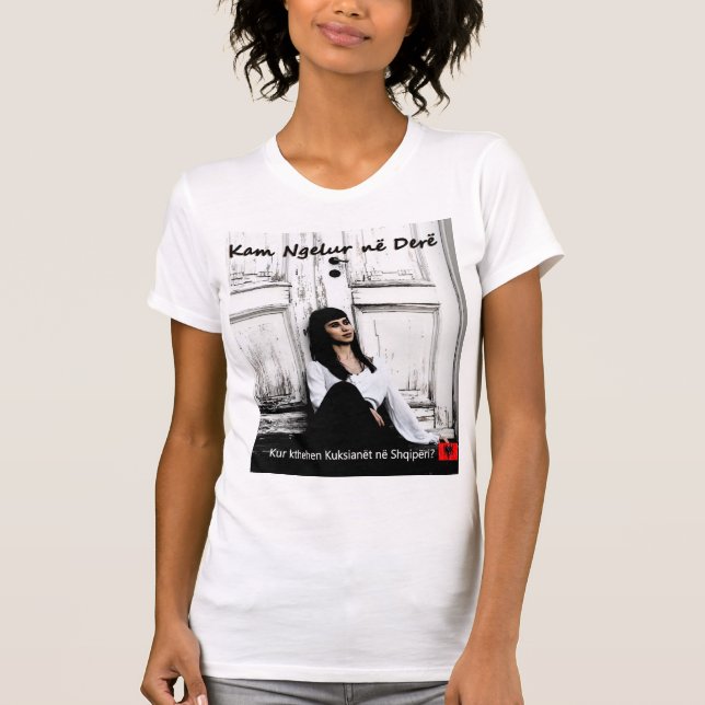 Kam ngelur ne dere T - Shirt lustig Albanien (Vorderseite)