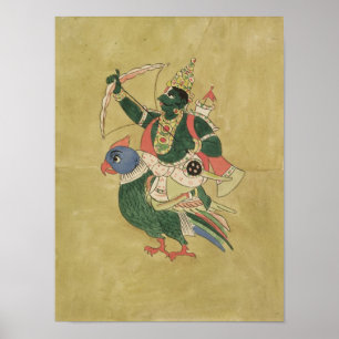 Kama, Gott der Liebe, 18.-1. Jahrhundert Poster