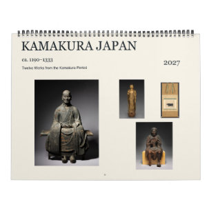 Kamakura Japan ca. 1190–1333 Zwölf Kunstwerke 2027 Kalender