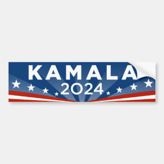 Kamala 2024 autoaufkleber