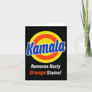 Kamala 2024 entfernt Eklige Orangenstadien Vote Ha Karte