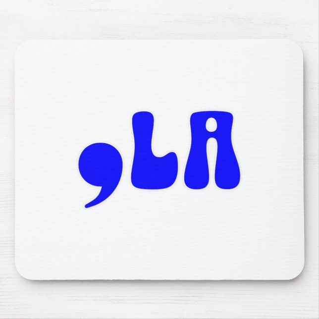 Kamala 2024 Funny Comma La Harris 2024 Mousepad (Vorne)