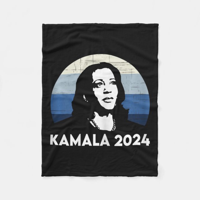 Kamala 2024 Kamala Harris 2024 Präsident Fleecedecke (Vorderseite)