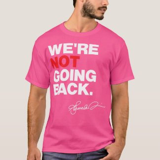 Kamala 2024 Kissen nicht zurückgehen T-Shirt